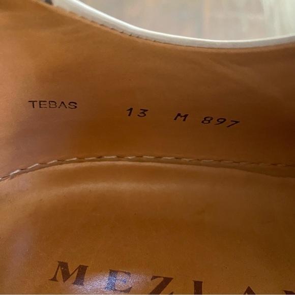 Mezlan model Tebas Mens size 13 shoe ? made in Spain cool color combination